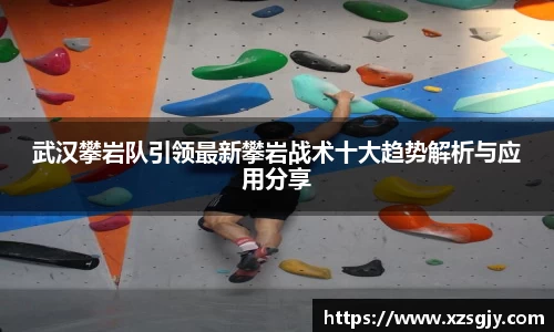 武汉攀岩队引领最新攀岩战术十大趋势解析与应用分享